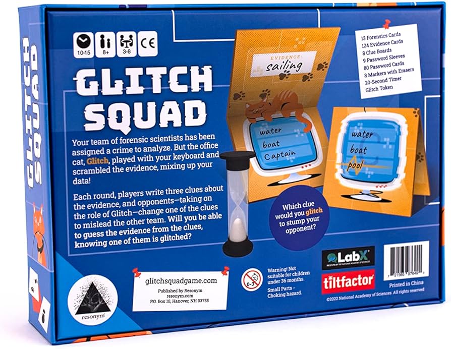 Glitch Squad (englisch) Würfel & Zucker