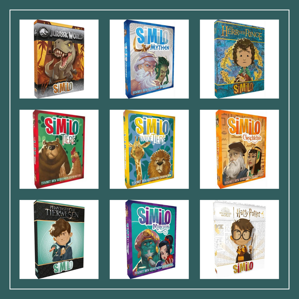 Similo Fantastische Tiere – Deduktionsspiel, Kooperativ, Für 2+ Spieler, Ab 7 Jahren