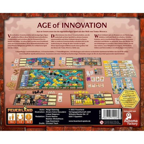 Age of Innovation - Ein Terra Mystica Spiel