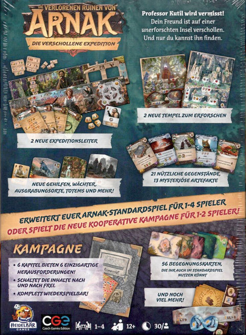 Arnak Erweiterung - Die verschollene Expedition