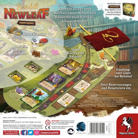 Everdell und verschiedene Erweiterungen