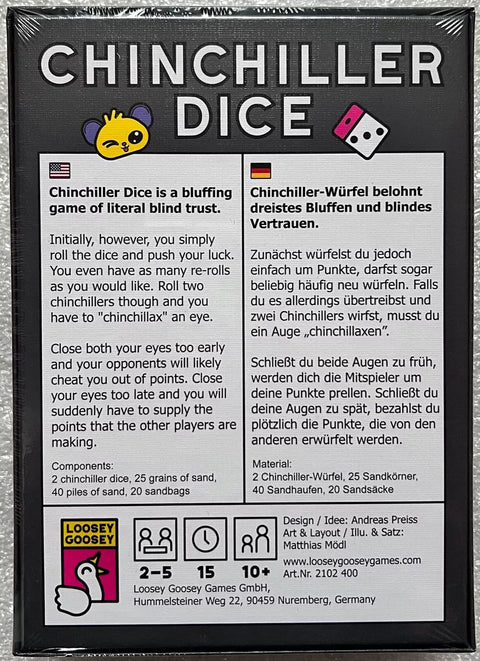 Chinchiller Dice