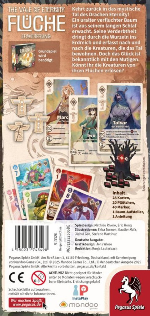 The Vale of Eternity - Flüche Erweiterung