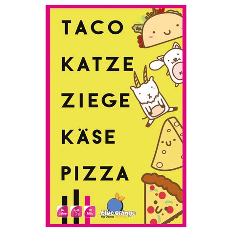 Taco Katze Ziege Käse Pizza