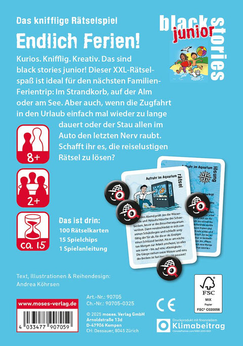Endlich Ferien - Black Stories Junior