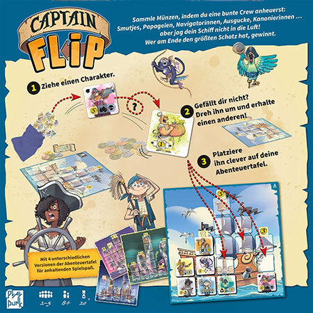 Captain Flip - Nominiert Spiel des Jahres 2024