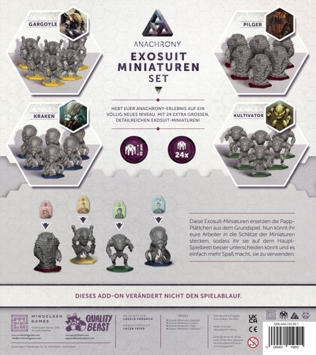 Anachrony "Exosuit Miniaturen-Set" Erweiterung deutsch