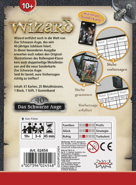 Wizard - 40 Jahre Das schwarze Auge Edition