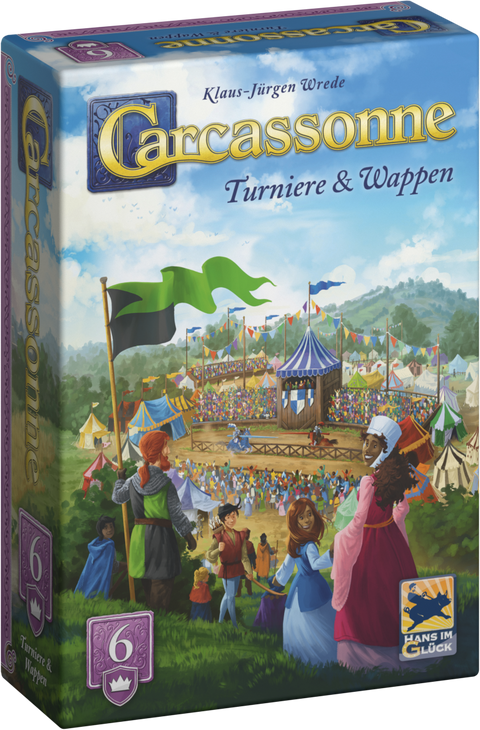 Carcassonne Erweiterungen, verschiedene, neue Auflage 2025