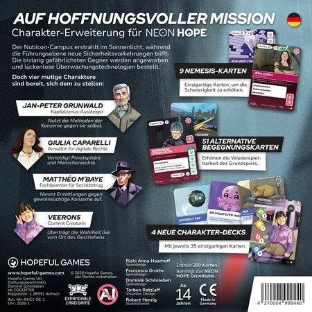 Neon Hope Erweiterung - Auf hoffnungsvoller Mission