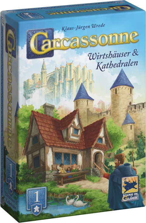 Carcassonne Erweiterungen, verschiedene, neue Auflage 2025